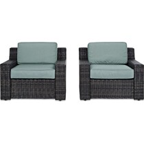 tethys mist outdoor chair   