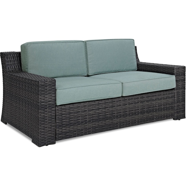 Outdoor Furniture - Tethys Outdoor Loveseat