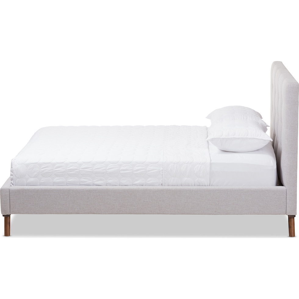 teyah gray full bed   