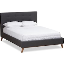 teyah gray full bed   