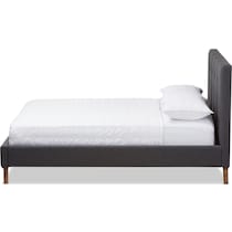 teyah gray full bed   