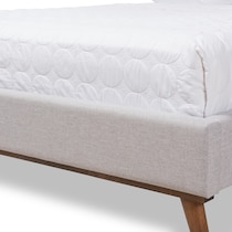 teyah gray queen bed   