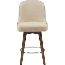 thaddeus neutral counter height stool   