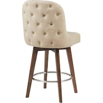 thaddeus neutral counter height stool   