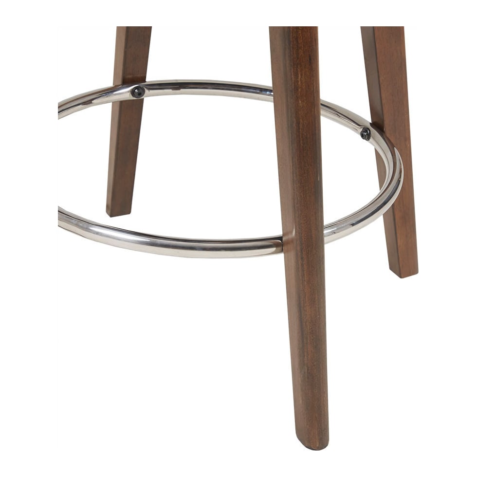 thaddeus neutral counter height stool   