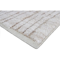 thai beige cream area rug  x    