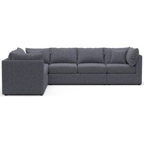 the pitt blue sectional   