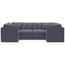 the pitt blue sectional   