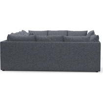 the pitt blue sectional   