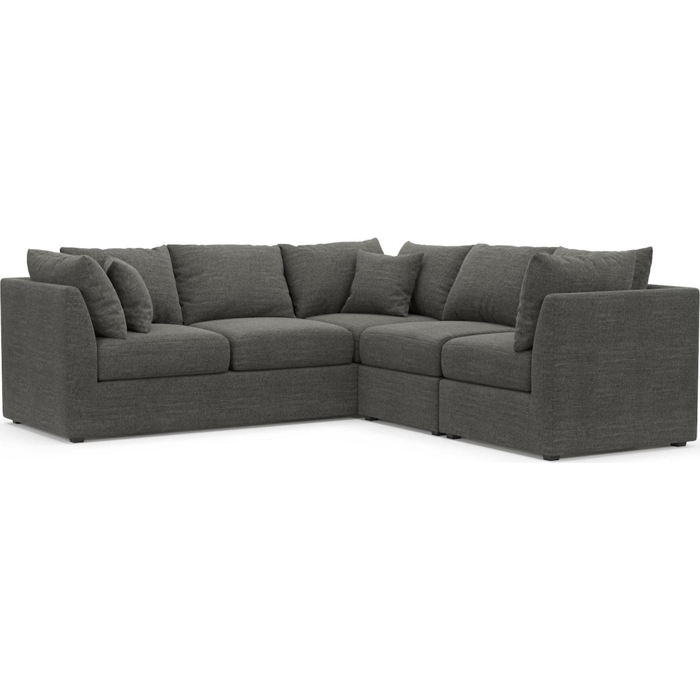 the pitt gray sectional   
