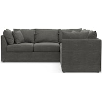the pitt gray sectional   
