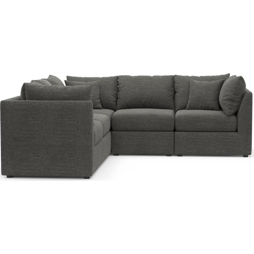 the pitt gray sectional   