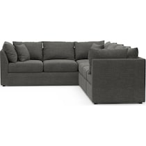 the pitt gray sectional   
