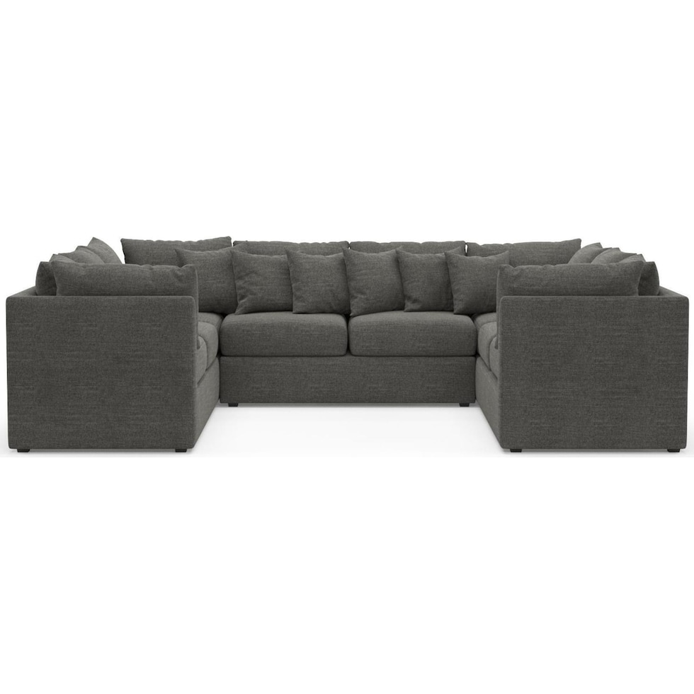 the pitt gray sectional   