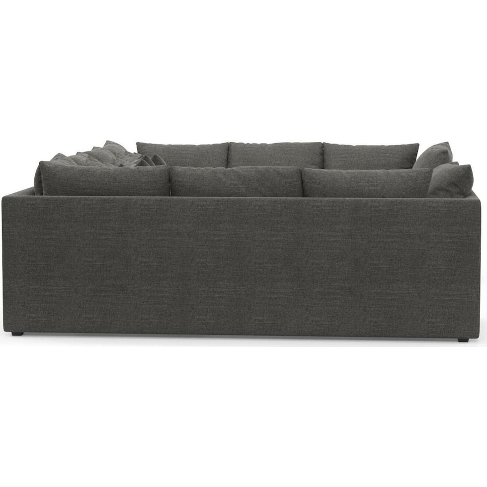 the pitt gray sectional   