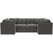 the pitt gray sectional   