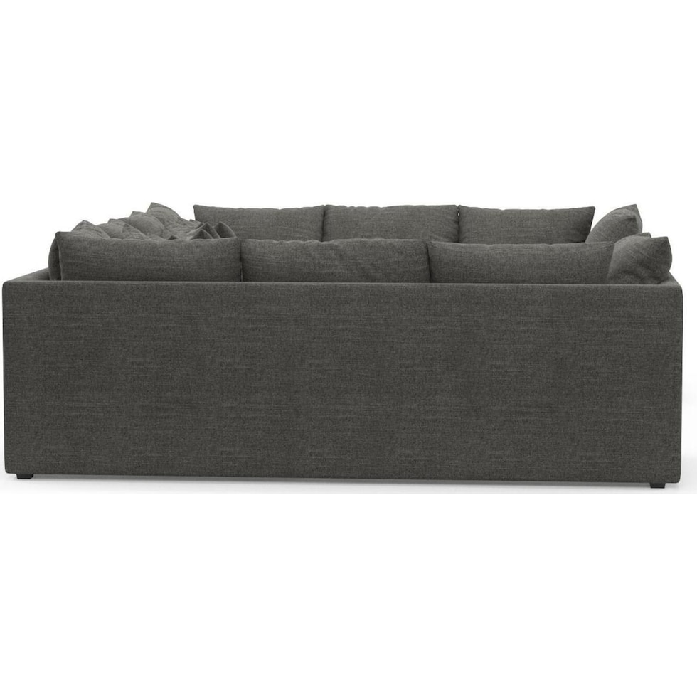 the pitt gray sectional   
