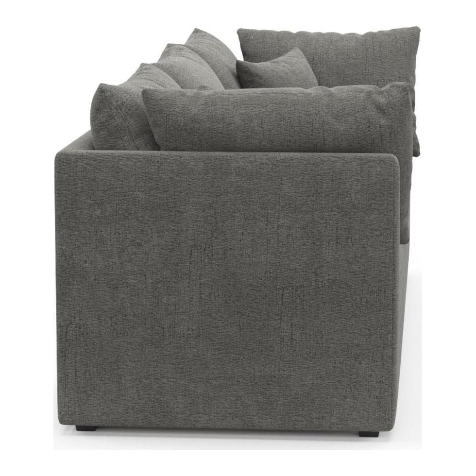 the pitt gray sofa   