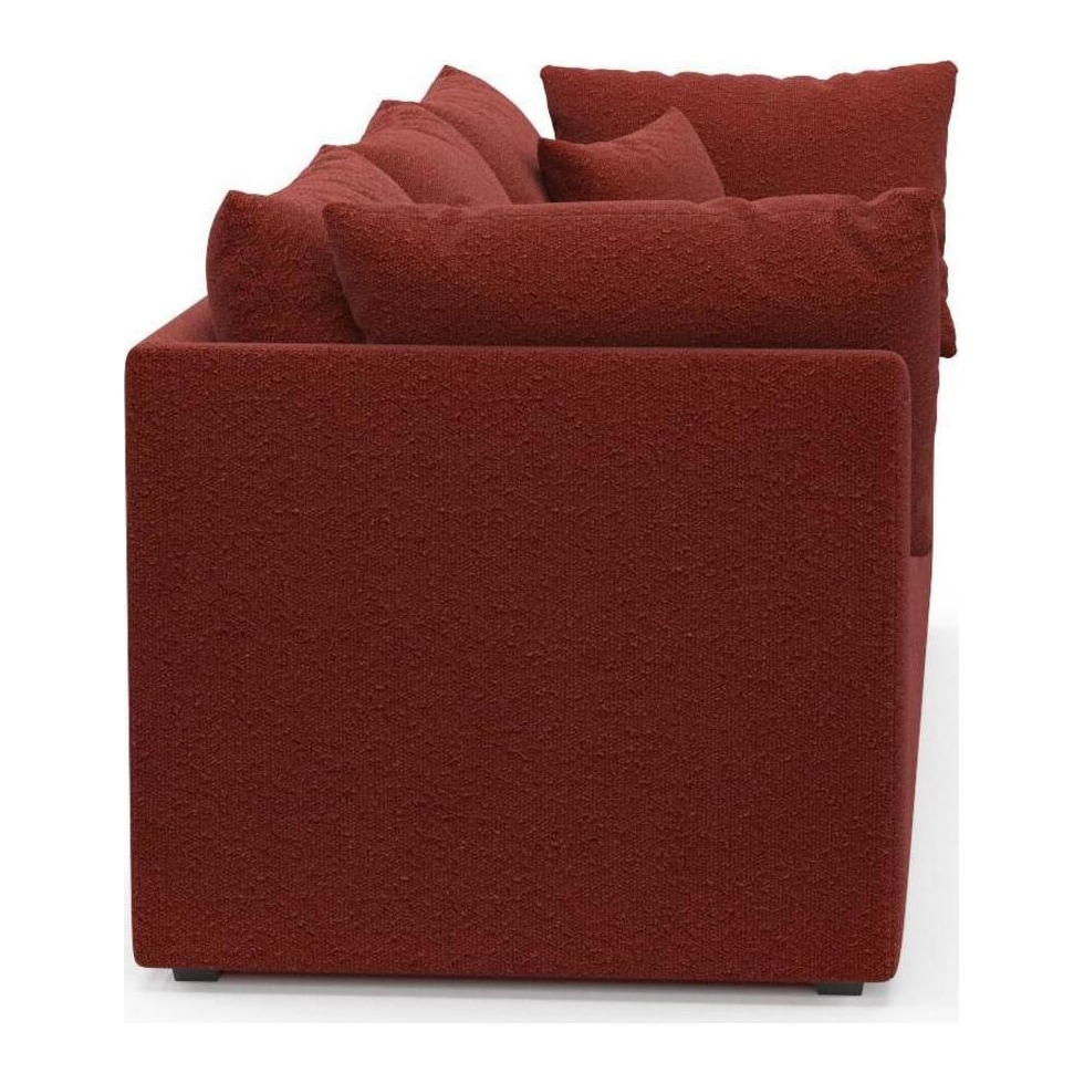 the pitt red sofa   