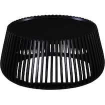 thelma black coffee table   