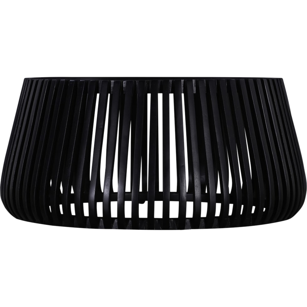 thelma black coffee table   