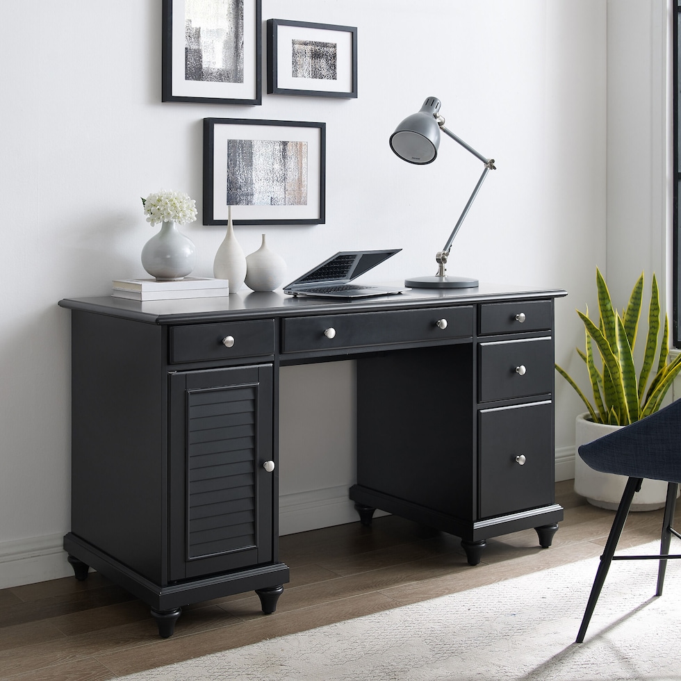 theo black desk   