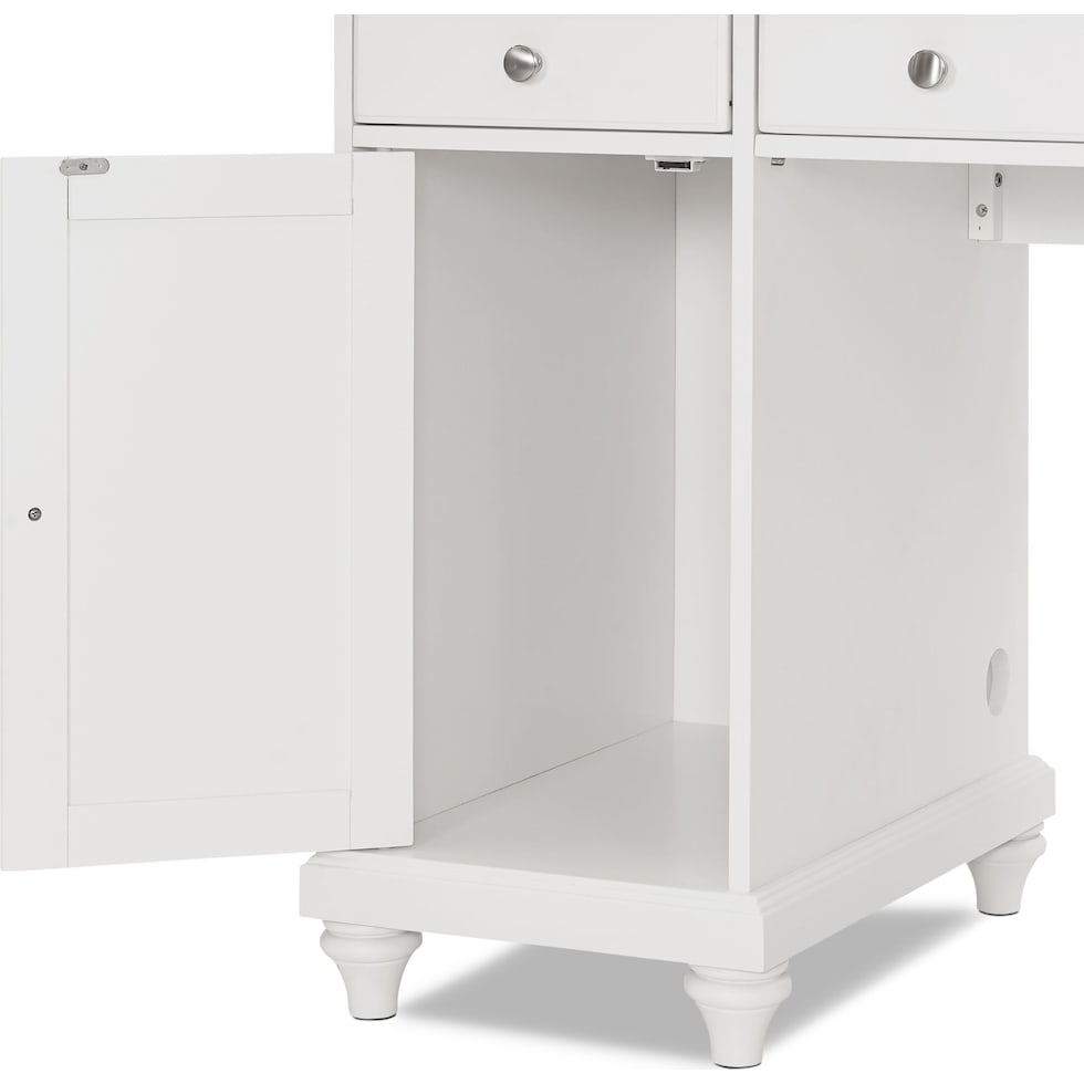 theo white desk   
