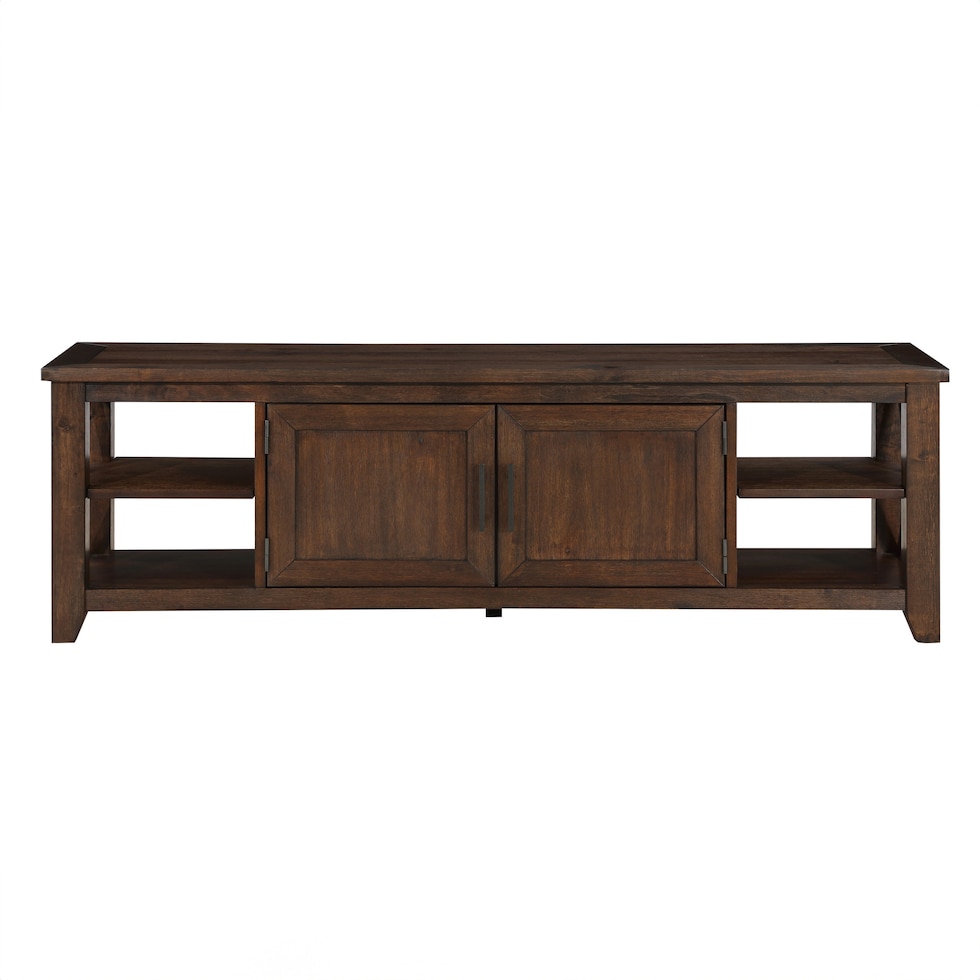 theodora dark brown tv stand   