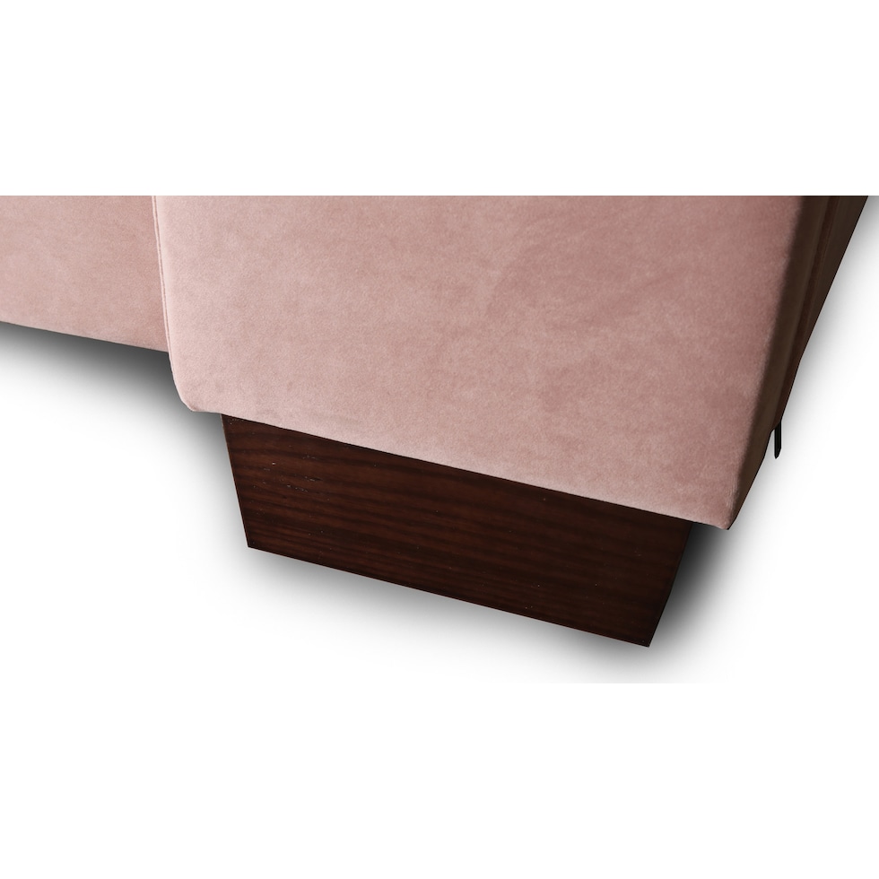 theron pink queen bed   