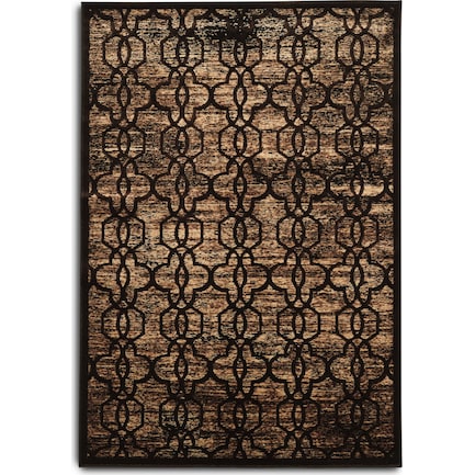 Throne 5 X 8 Area Rug - Brown