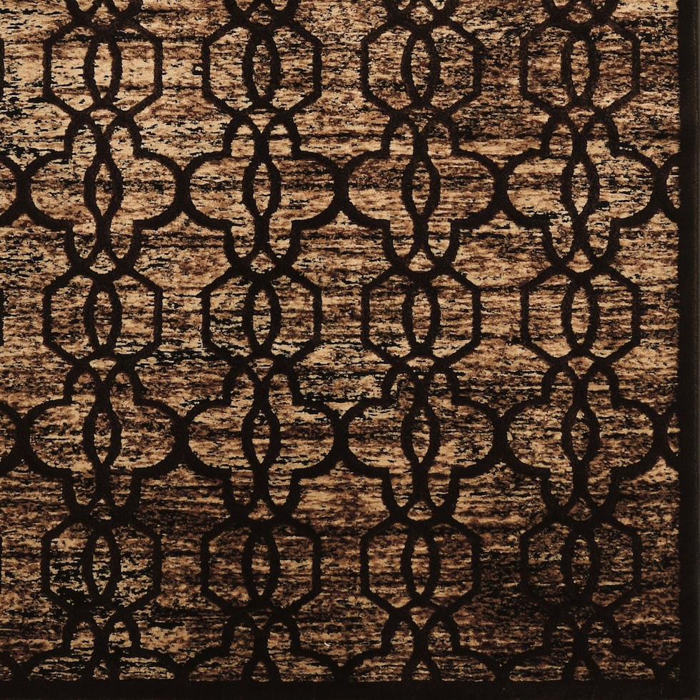 throne dark brown area rug  x    