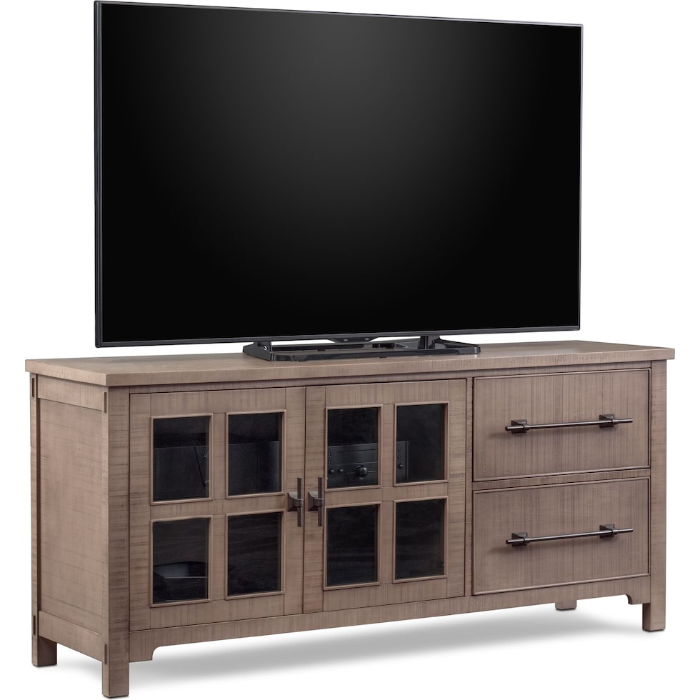 tiburon gray tv stand   