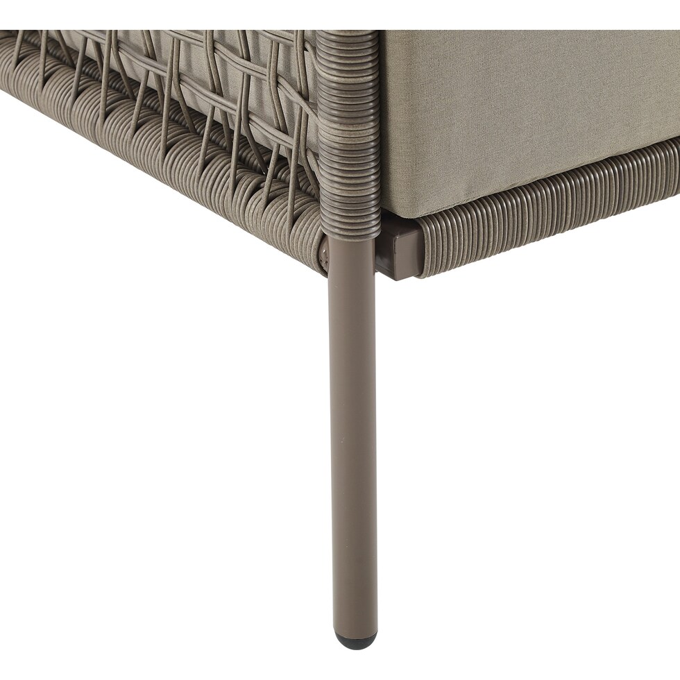 tidal bay gray outdoor chair set   