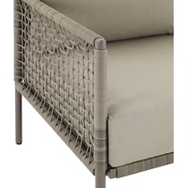 tidal bay gray outdoor chair set   