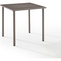 tidal bay light brown outdoor end table   