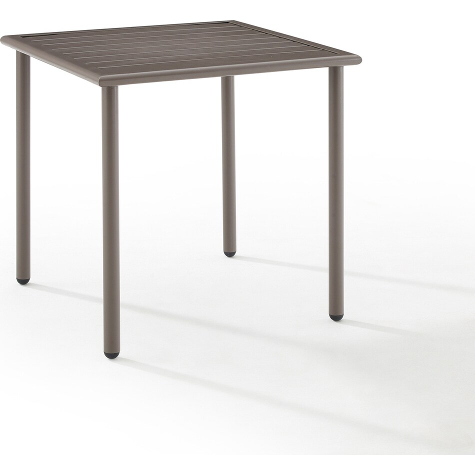 tidal bay light brown outdoor end table   