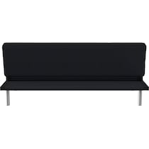 tiegan black futon   