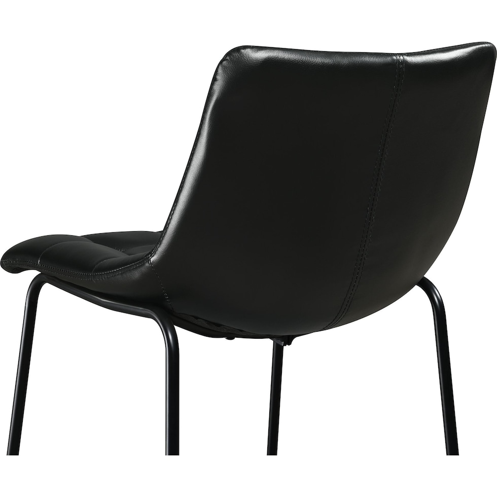 tillamook black counter height stool   