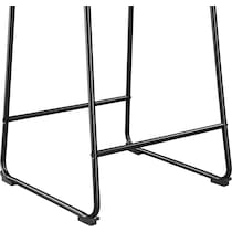 tillamook black counter height stool   