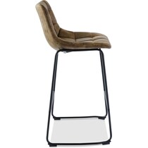 tillamook dark brown bar stool   