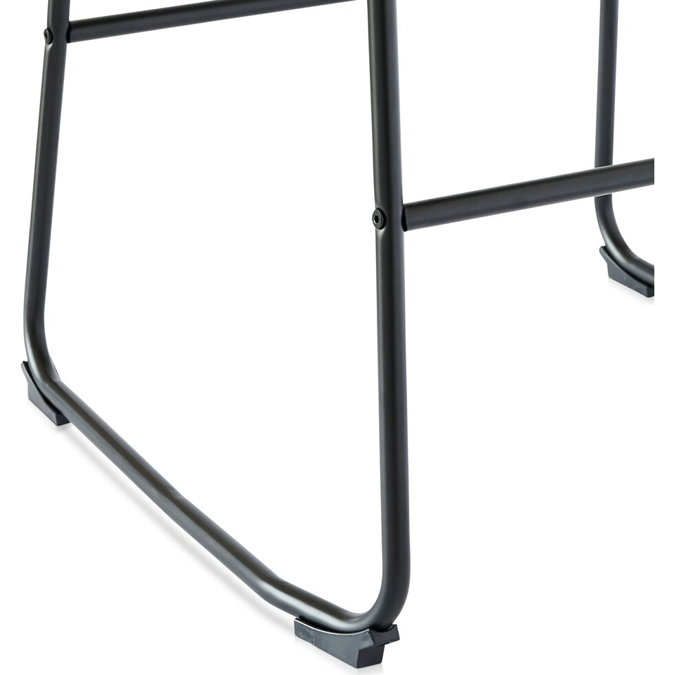 tillamook dark brown bar stool   