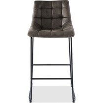 tillamook gray bar stool   