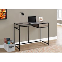 timothy light brown desk   