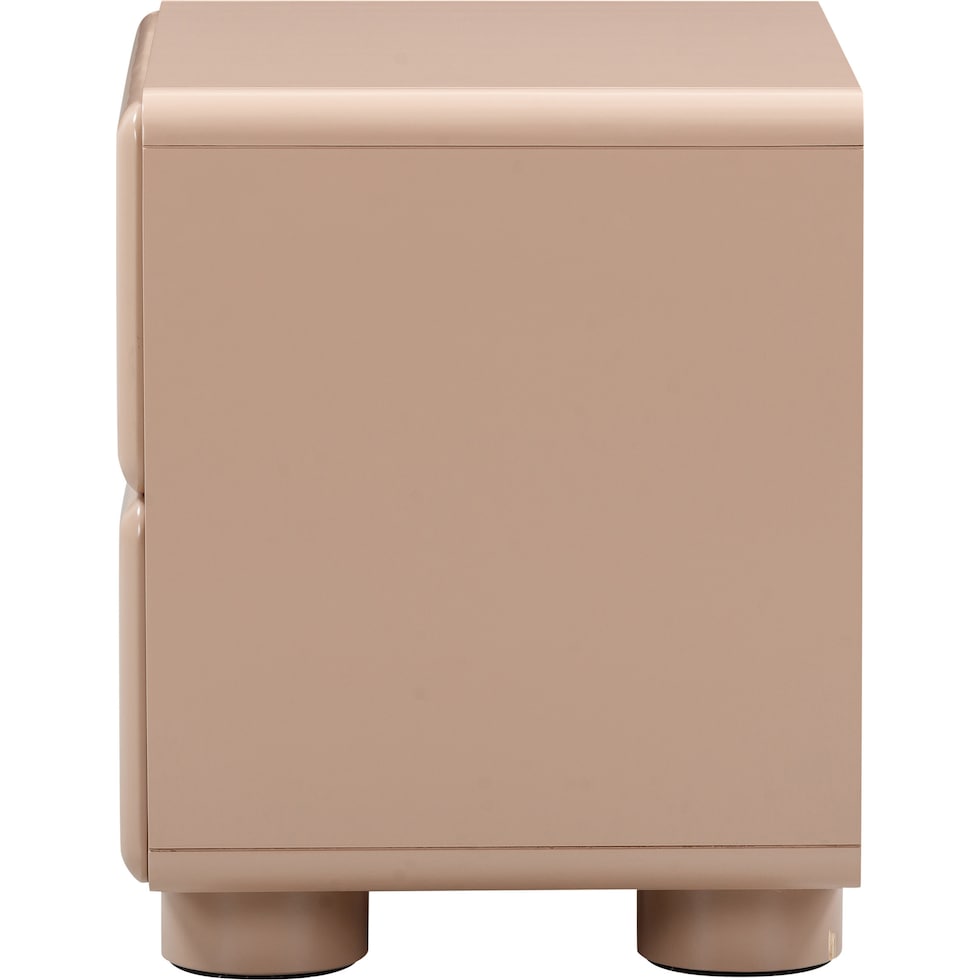 tischa light brown nightstand   