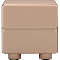 tischa light brown nightstand   
