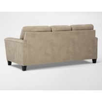 tishen light brown loveseat   