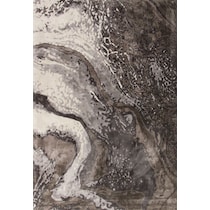 titanium gray area rug  x    