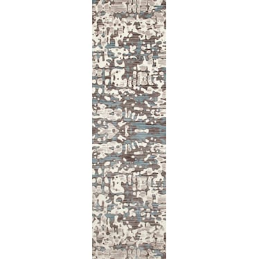 Titanium Area Rug - Cream