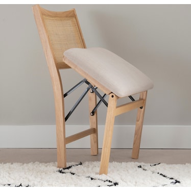 Titian Folding Dining Chair - Natural