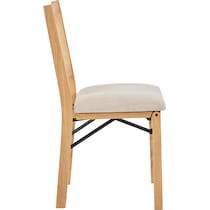 titian light brown dining chair   